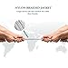 Aux Cable / Aux Cord / Audio Cable for car, (2-Pack 3.3Ft)Cone 3.5mm Nylon Braided Male to Male Auxiliary Cable for Car, Beats Headphone, iPhone, Computer, Home Stereo and Other Devices(Silver)