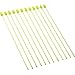QuickPlay PRO Agility Poles (Set of 12) Adjustable Height: use as (x12) 3FT Soccer Agility Training Poles OR (x6) 6FT Coaching Sticks/Slalom Poles