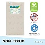 simmons beautysleep from beautyrest glowing cloud crib & toddler mattress