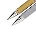 uni-ball Impact Gel Pens, Bold Point (1.0mm), Metallic Silver, 12 Count