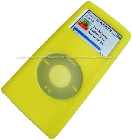 DB Premium Nano 2 Silicone Sleeve with Armband Slots - Yellow