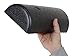 Isokinetics Inc. Brand Black High Density Foam Rollers - Extra Firm - 6
