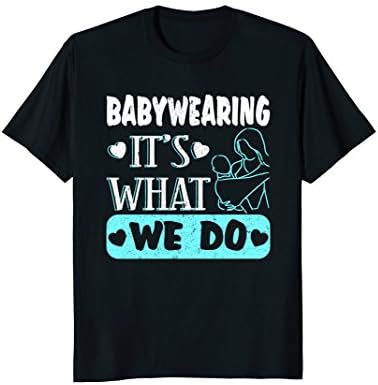 Babywearing Baby Carrier Shirt for Parents and Kids