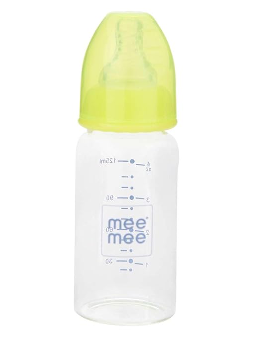 mee mee glass feeding bottle