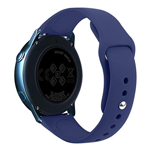 HOT Sale!!! for Samsung Galaxy Watch Active - 10 Colors Silicone Replacement Soft Sports Watch Bands Watches Bracelet Band for Gifts