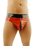 AvaCostume Men's Latex Rubber Briefs Panties Shorts