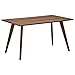 Amazon Brand – Rivet Mid-Century Modern Minimalist Dining Kitchen Table, 53.1