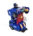 KIDSTHRILL Deformation Car Robot Toy -Electric Bump and Action - Action Figure Model Toys for Boys with Lights and Sounds - Great Gift for Kids