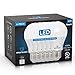 Great Eagle A19 LED Light Bulbs 100 Watt Equivalent - Cool White 4000K Light Bulbs, 15W Non-Dimmable, 1500 Lumens (6 Pack)