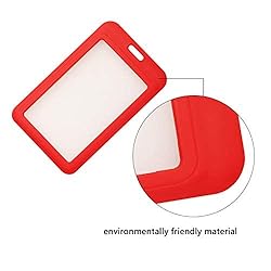 Vertical ID Card Badge Holder with Detachable