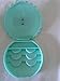 Ribbon case New Dolly Three Tier False Eyelash Travel Storage Carry Case Box, Teal