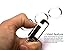 Mehr Keychain - Leather Detachable Key Ring Holder, Valet Key Chain for Cars KC8 (Black)