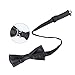 BASH 8 PACKS Elegant Adjustable Pre-tied bow ties for Men Boys in Different Colors (B)