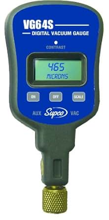 Amazon.com: Supco VG64S Vacuum Gauge With Single Port, Digital Display
