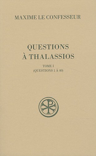 Questions à Thalassios