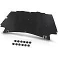 LQI Hood Insulation Pad 1/2" with Clips Compatible with Dodge Ram 1500 2002-2008, Fit Dodge Ram 2500 3500 2003-2009 Black