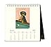 Cavallini Papers & Co 2018 Vintage Dogs Desk Calendar