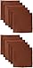 LinenTablecloth 17-Inch Polyester Napkins (1-Dozen) Chocolate