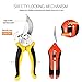 Wevove 3 Pack Garden Pruning Shears Stainless Steel Blades Handheld Pruners Set with Gardening Glovesthumb 3