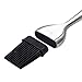 Luxe Grill BBQ Basting Brush - Silicone Bristles with 12 inch Stainless Steel Handle - Make Grilling Easy - ONE Year Guarantee