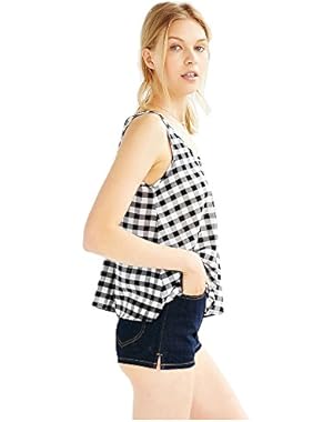 Women's Gingham tank top