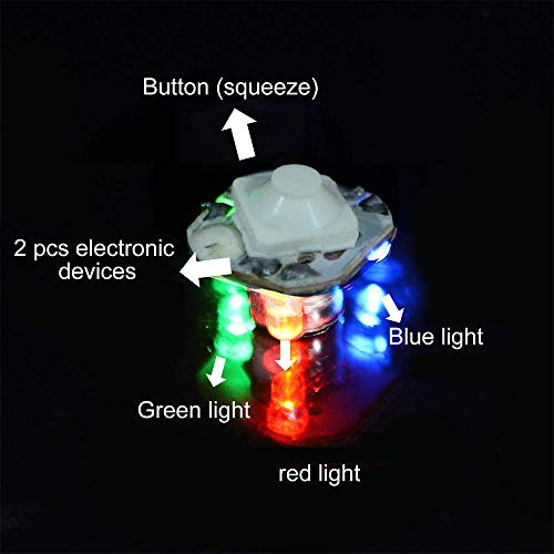 image for GZCY Party Surplies Favors for Kids, LED Light Up Rings Prizes for Kid