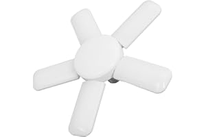 Balacoo 5-blades Led Garage Light, Energy-saving 55w Cool White Lamp, Design with Constant Current, Home and Workshop Use