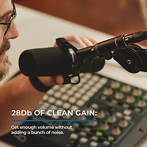 Stealth inLine Mic Preamp, Active Booster for Dynamic and Ribbon