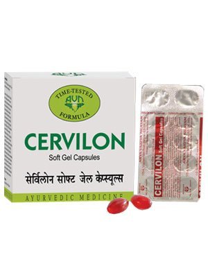 AVN Ayurveda Formulations Cervilon Soft Gel Capsules 90
