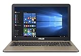 ASUS F540SA-XX068T - Portátil de 15.6' (Intel Celeron N3050, disco duro de 500 GB, 4 GB de RAM, tarjeta grafica integrada), color chocolate negro - teclado QWERTY español