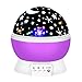 2-10 Year Old Girls Gifts, Ouwen Star Rotating Night Light for Kids Best Top Fun Easter Gifts for Girls Age 2-8 Toys Gifts for 3-12 Year Old Girls Boys Toys Girls Age 3-12 Purple OWUSNL02