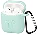 Be-one Waterproof Protective Shock Silicone Charging Cover and Skin with Anti-Lost Strap Suitable for Air Pods (Green)