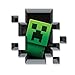Minecraft Creeper Inside Wall Decal Plus Pig and Cow (Set of 3)