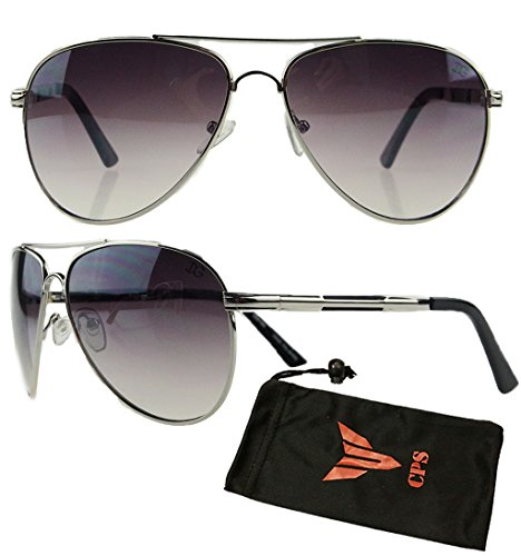 Fashion Aviator Designer Unique Revo Lenses Driving Men Women Outdoor Sunglasses(Color: Silver)