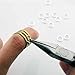 BEADNOVA Open Jump Rings for Keychains Silver Plated Jump Rings for Jewelry Making (3mm 4mm 5mm 6mm 7mm 8mm Box Set)