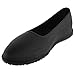 WinterTrax Men's Waterproof Overshoes Slip-Resistant Black Silicone Rain Safety Galoshes Black Medium: 9-10.5
