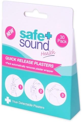Safe & Sound Quick Release Fabric Plasters by Safe and Sound
