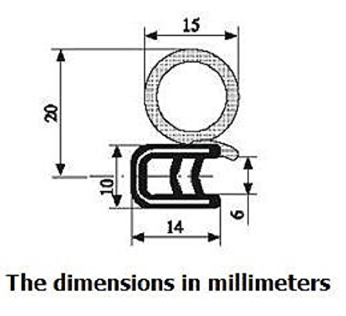 1 rubber+diameter+1+4mm+range+height