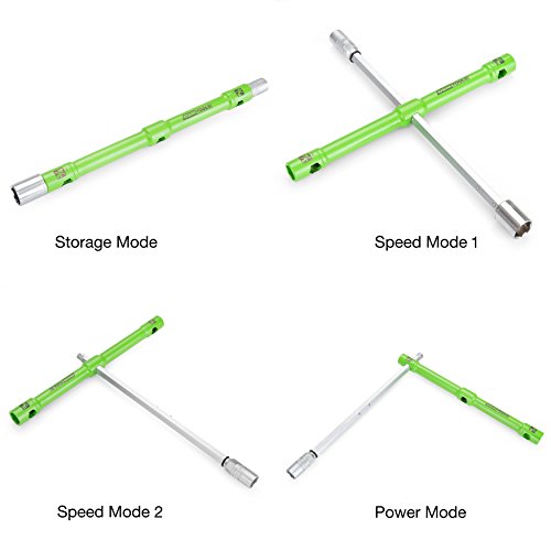 OEMTOOLS 20565 26 Inch Power Cross Lug Nut Wrench, Twice the Torque in