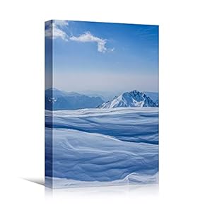 signwin Canvas Wall Art Snowy Tops IV Cool...