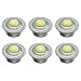uxcell Ball Transfer Bearing Unit 5/8 Inch Load 28Lbs Nylon for Transmission Pack of 6