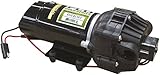 AG SOUTH 5275088 High Flo 12 Volt Diaphragm Sprayer Pump 45 PSI Max 3.8 GPM 11 Amps Draw Roundup Ready No Flammable Or Combustible Fluids with Internal Fan Cools Pump Up To 50% During Operations
