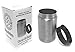 KEEP IT COLD - ONE Premium Quality Standard 12 oz Beverage Beer Bottle and 12/16 oz Can Insulator Cooler Sleeve - Stainless Steel Super Insulated With Flex-cap Keep Drinks Ice Cold