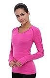 BAOMOSI Performance Women's Ultimate Yoga Long-Sleeve Run Tee Shirt