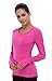 BAOMOSI Performance Women's Ultimate Yoga Long-Sleeve Run Tee Shirt
