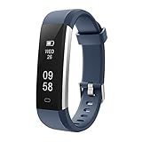 Letsfit Fitness Tracker, Waterproof Activity Tracker with Pedometer Step Counter Watch and Sleep Monitor Calorie Counter Watch, Slim Smart Band for Kids Women Men