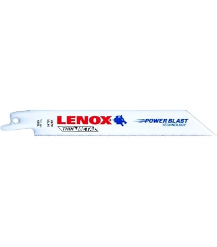 LENOX Tools Metal Cutting Reciprocating Saw Blade with Power Blast