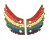 Sparkle Athletic Rainbow Wing Shoe Shwings