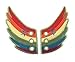 Sparkle Athletic Rainbow Wing Shoe Shwings