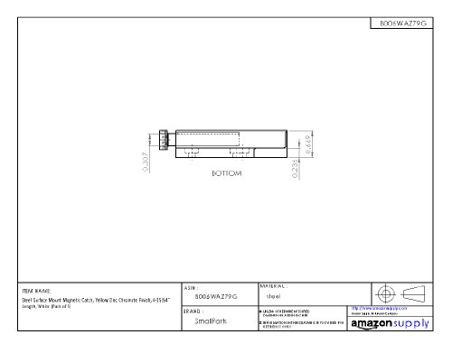 2 Surface+Magnetic+Yellow+Chromate+Finish